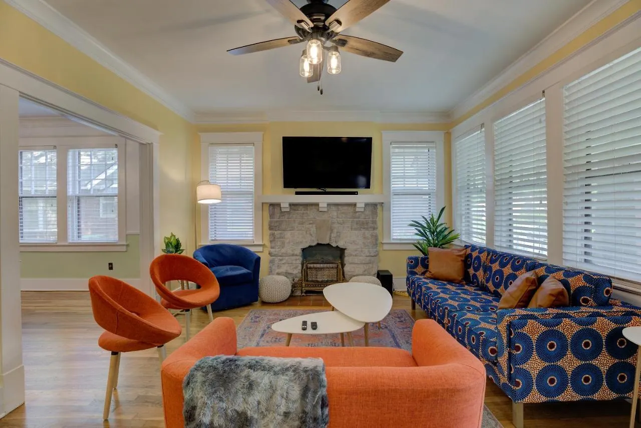 ממפיס Spacious Bungalow With 6 Beds, Games, And Fire Pit - Close To Beale Street, Bbq, Graceland, & Liberty Bowl